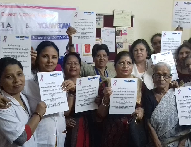 YouWeCan organizes a cancer screening camp in Kalyan, Mumbai