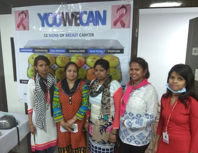 YouWeCan Foundation organizes a successful health camp for 50 participants