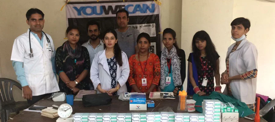 Yuvraj Singh Foundation & Samridhi Foundation’s Health Camp