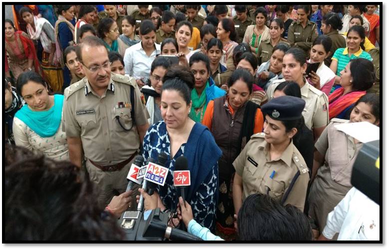 YouWeCan celebrates International Women’s Day with Delhi Policewomen