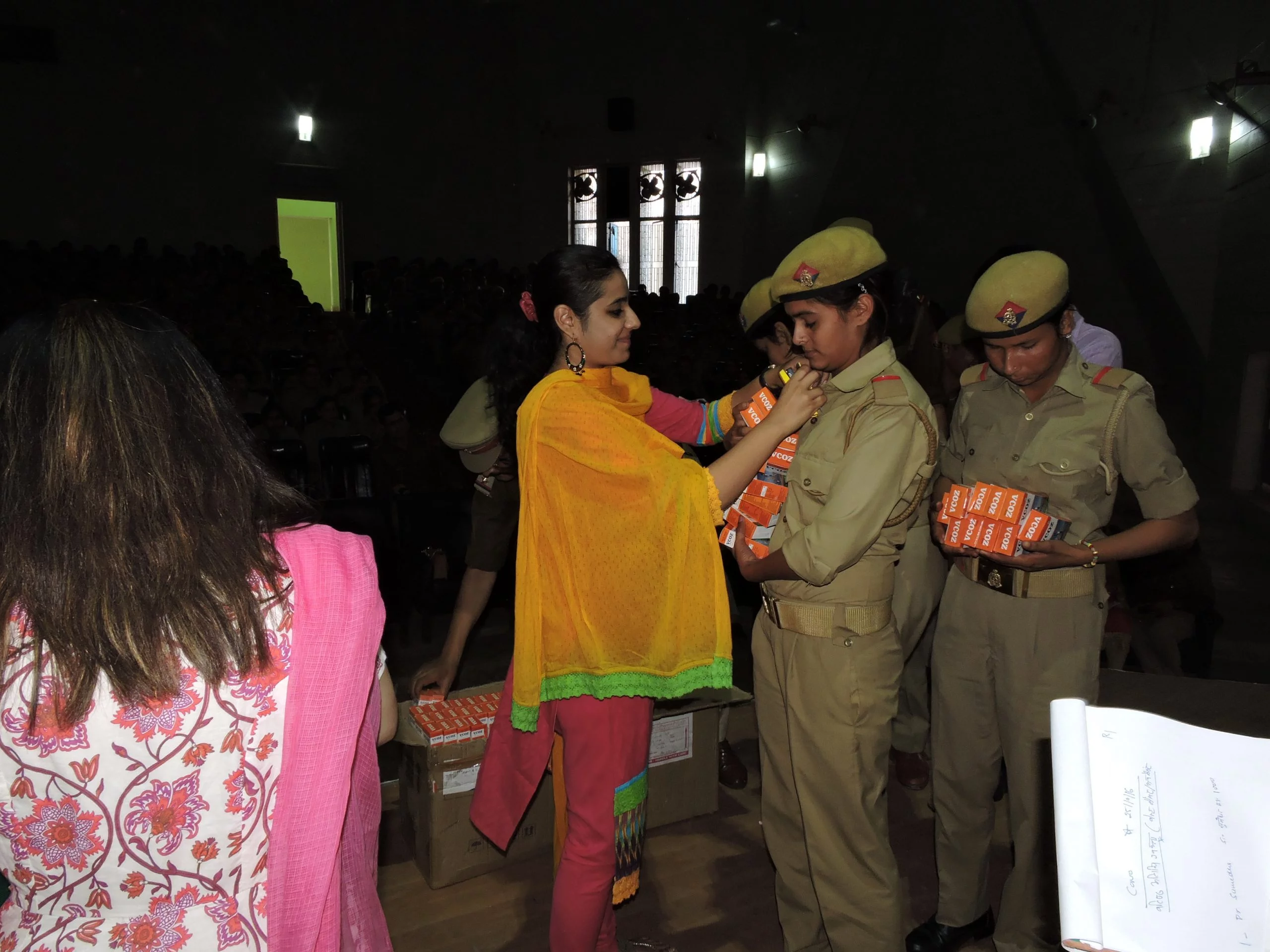 Health Education Camp & Breast Cancer Awareness organised at the Police Training Academy, Moradabad