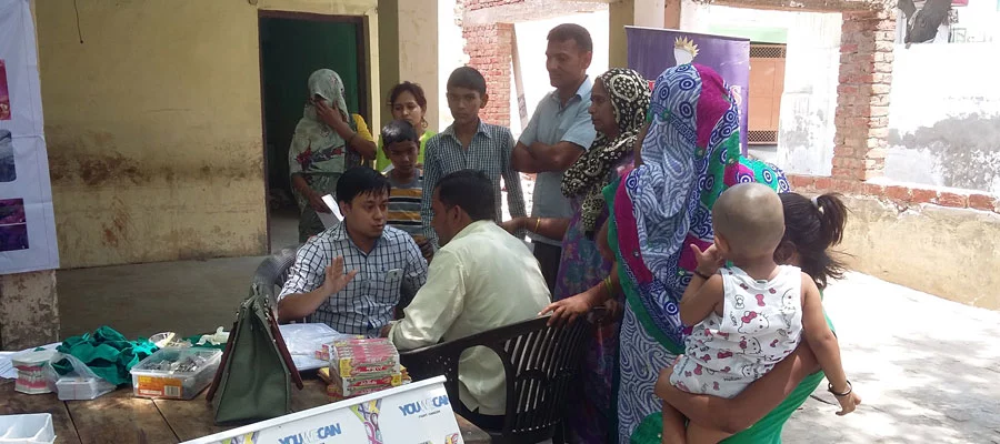 Health & Dental Check-up Camp at Saakipur Village